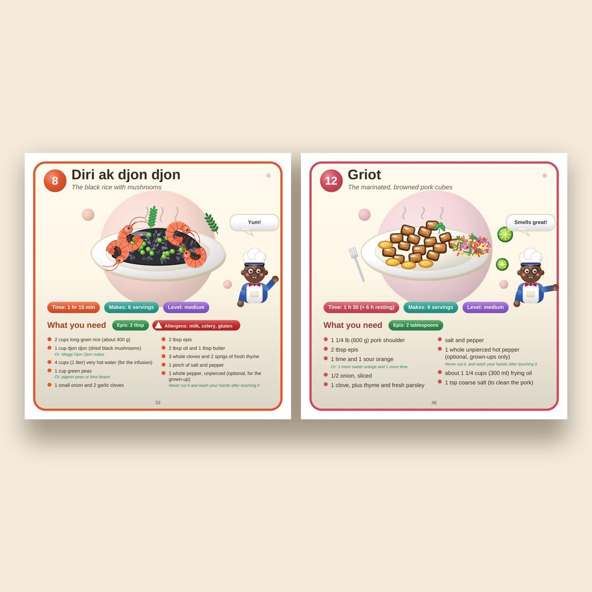 Ti Chef – My First Haitian Cookbook (e-book, English)
