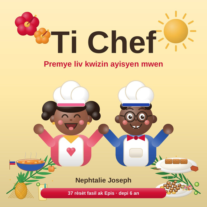 Ti Chef – Premye liv kwizin ayisyen mwen (liv elektwonik, kreyòl)